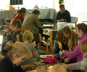jewelery making @ NonStuff Festival 2014